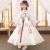 Chinese Style Children's Clothing Girls' Han Chinese Costume Long-Sleeved Dress Costume Tang Costume Ancient Costume
