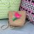 Summer New Fashion Straw Bag Children's Bags Coin Purse Mini Beach Bag Key Case Hand-Woven Bag Small Bag