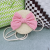 Summer New Straw Bag Small round Bag Coin Purse Key Case Bow Women's Bag Hand-Woven Bag Wholesale