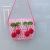 Summer New Hollow Children's Straw Bag Shell Mesh Bag Mini Beach Bag Coin Purse Woven Key Case for Women