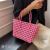 New Picnic Camping Hollow Woven Bag Portable Vegetable Basket Holiday Leisure Beach Bag Handbag Women's Bag