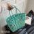 New Picnic Camping Hollow Woven Bag Portable Vegetable Basket Holiday Leisure Beach Bag Handbag Women's Bag