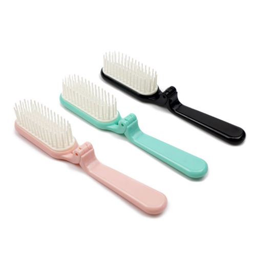 wholesale creative plastic massage folding comb travel children updo costume style wide tooth portable comb