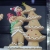 Magnesium Oxide Material Biscuit Man Figures with Light Decoration 40-50cm