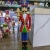 Resin Material with Lamp Height 90cm No Mixed Batch Single Nutcracker Walnut Soldier