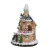 Popular Colorful Luminous Music Castle Snow House Decoration Colorful Luminous Cabin Christmas Decorations Gift
