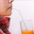 Creative Lengthening Flexible Pregnant Women Juice Drink Milk Tea Straw Disposable Color Elbow Plastic