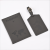 2023 Cross-Border New Arrival Color-Changing PU Leather Map Style Passport Cover Luggage Tag Passport Ticket Clip Set
