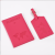 2023 Cross-Border New Arrival Color-Changing PU Leather Map Style Passport Cover Luggage Tag Passport Ticket Clip Set