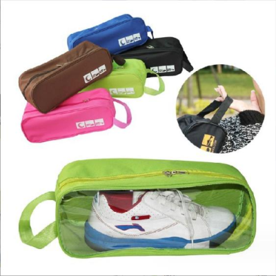 Factory Direct Sales Korean Style Travel Visual Shoe Box Window Type Shoe Bag Waterproof Breathable Shoes Bag Buggy Bag