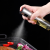 304 Stainless Steel Fuel Injection Bottle Press Kitchen Cooking Oil Vinegar Barbecue Leak-Proof Glass Fuel Injector