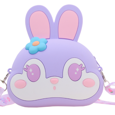Cute Pet Silicone Cute Cartoon Crossbody Bag