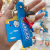 Genuine Doraemon Blue Fat Man Car Key Schoolbag Pendant Keychain Pendant