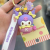 Genuine Sanrio Series Snack Series Cute Exquisite Cartoon Key Button Pendant