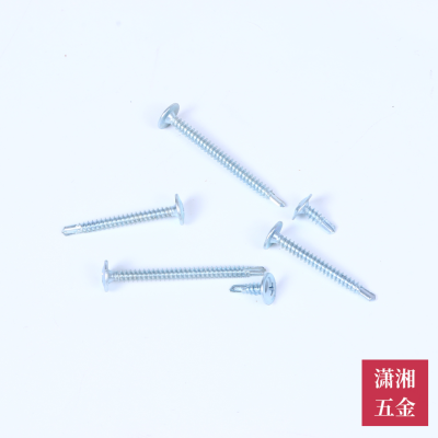 Cross round Head Drill Tail Self-Drilling Screw Coiled Hair Self-Tapping Drill Tail Screw Dovetail Wire Multi-Specification Self-Tapping Screw