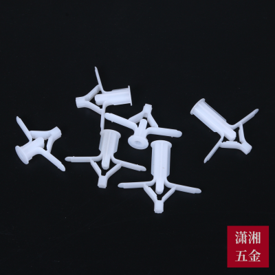 Nylon Plastic Aircraft Expansion Pipe Hollow Brick Gypsum Board Special Butterfly Expansion Pipe Plugs Expansion Bolt Factory Wholesale