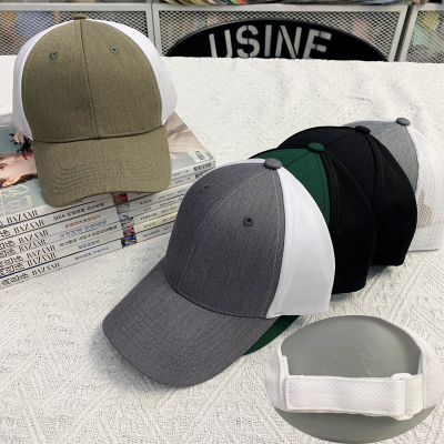 Spring and Summer Men and Women Same Style Baseball Cap New Niche Sun-Proof Peaked Cap Bird Eye Cloth Breathable Dome Hat Wholesale