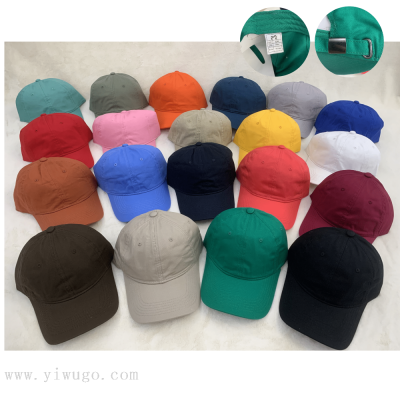 Spot Light Board Cotton Baseball Cap Multi-Color Optional Simple Customizable Peaked Cap