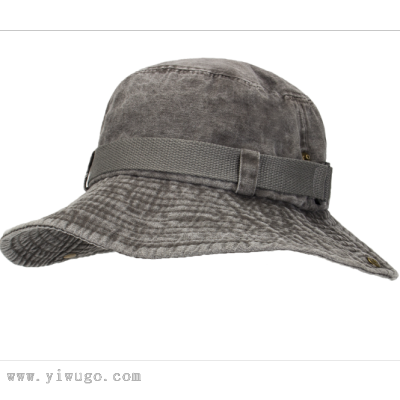 Hat Men's Summer Sun Hat Sun Protection Hat Men's Cycling Cap Jean Fisherman Hat Outdoor Mountaineering Fishing Sun Hat