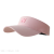 Korean Style Simple High Sense Topless Hat Women's Summer Sports Running Hollow Sunbonnet All-Matching Curved Brim Peaked Cap