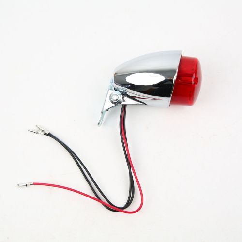 摩托车尾灯摩托车改装巡航车太子车复古LED尾灯改装圆尾灯