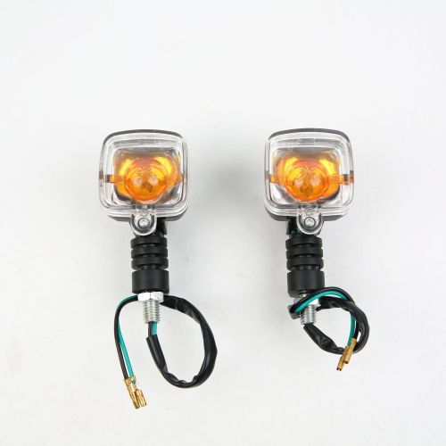 跨境摩托车转向灯总成CG王方向灯CG125转弯信号灯总成水晶盖老盖