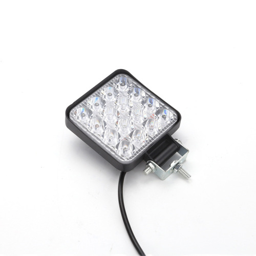 定制汽车LED工作灯 方形16灯48W 辅助灯改装前照灯射灯头灯越野车