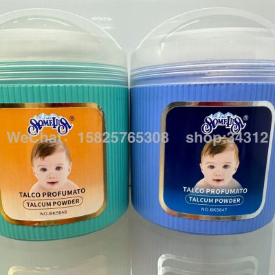 Baby Talcum Powder Prickly Heat Powder Dry and Breathable Comfortable Prevention Red Butt Fragrance Factory Direct Beckon