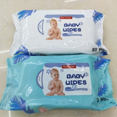 Oemodm Foreign Trade Processing Customized Baby Wipes Wholesale Children Baby Mother and Baby Skin-Friendly Soft Wipes Fragrance-Free