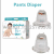 Foreign Trade Export Baby Diapers Pull up Diaper Baby Diapers English Cross-Border Factory Direct Sales Dry and Absorbent Ultra-Thin