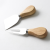 Factory Wholesale Oak Handle Cheese Knife Set Stainless Steel Cheese Knife Cheese Four-Piece Set Pizza Cutter