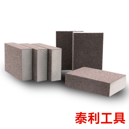 海绵砂纸砂块抛光古玩打磨沙纸木工吸塑门打磨砂砖海棉砂耐磨