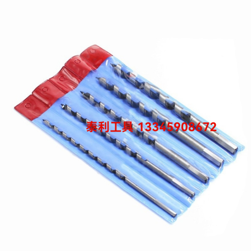 支罗钻头加长木工钻头 木工开孔器扩孔套装5PC*6/8/10/12/14*230m