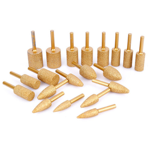 铸铁专用钎焊金刚石磨头圆柱形锥形粗砂灰铁球铁合金打磨头