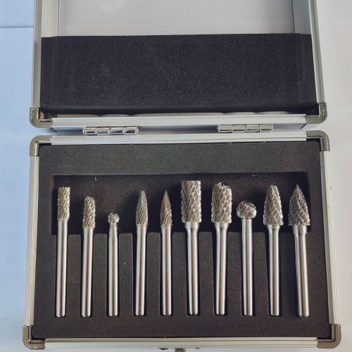 厂家直供硬质锉刀磨头电动打磨工具6mm柄规格合金旋转钨钢打磨头