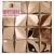 Factory Direct Sales Stainless Steel Mosaic Black Square Continuous Puzzle Background Wall Tile Internet Celebrity Milk Tea Shop Coffee