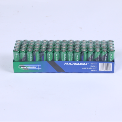 No. 5 Battery AA Carbon Maxgugu Brand No. 5 Battery AA Carbon Dry Battery Wholesale