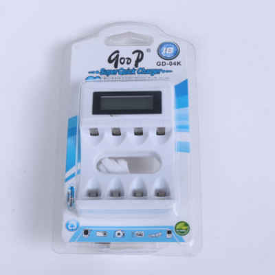 Goop5 No. 7 with LCD Rechargeable Battery Charger USB Data Cable Charger Factory Direct Sales