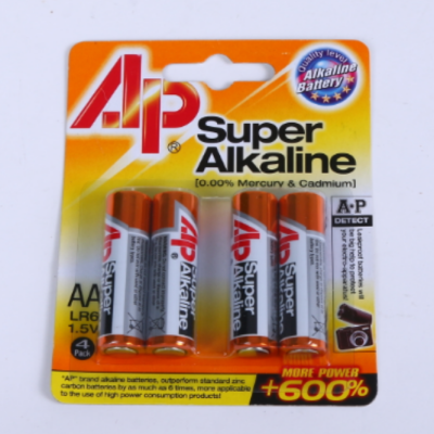 AP5 Battery Intelligent Electric Door Lock 1.5Vaa Alkaline Battery Electric Toy Remote Control Dry Battery Wholesale