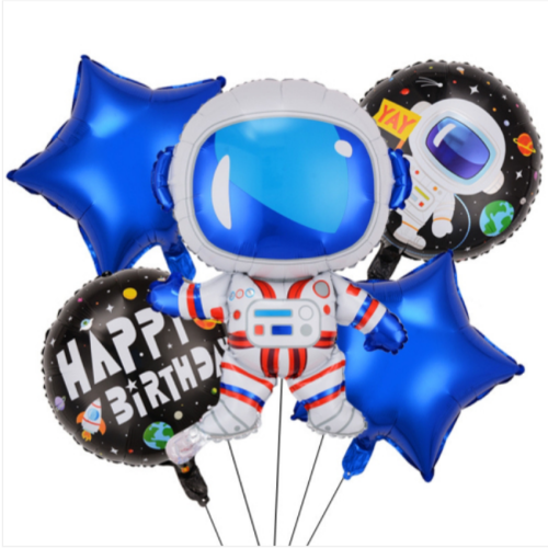 cross-border new aluminum balloon package set birthday party scene decoration