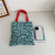 Simple and Novel Custom Blank Canvas Bag Custom Logo Travel Shopping Large Capacity Niche Graffiti Canvas Bag