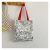 Urgent Customized Blank Canvas Bag Fashion Trend Logodiy Advertising Large Capacity Internet Celebrity Shopping Bag