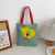 Urgent Custom Blank Canvas Bag Environmental Protection Large Capacity Shopping Bag Custom Logo Make-up Bag DIY Advertising