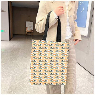 Urgent Customized Blank Canvas Bag Customized Logodiy Advertising Fashion Trendy Environmentally Friendly Shopping Bag