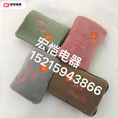 2023 Factory Wholesale New Charging Dehaired Angora Gb Intervention Electric Hot Water Bag Hand Warmer Hot Water Bag Electric Warming