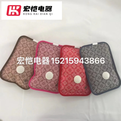 2023 Factory Wholesale New Charging Printing Pattern Large Pillow Electric Hot Water Bag Hand Warmer Hot Water Bag Electric Warming