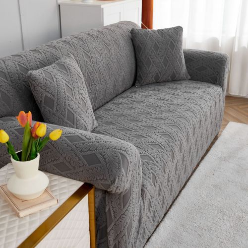 新款沙发套跨境提花组合全包弹力沙发巾防滑单双人懒人沙发罩批发