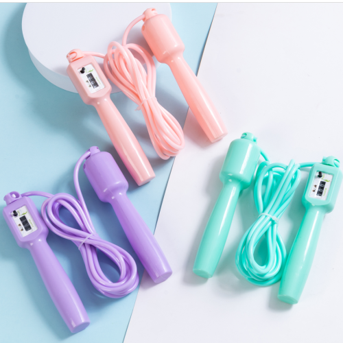 Factory Direct PVC Counting Skipping Rope Sports Skipping Rope Student Senior High School Entrance Examination special Rope Skipping Sporting Goods