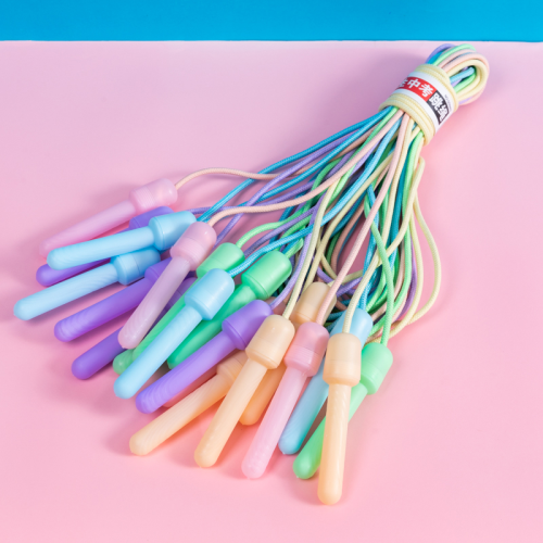 Factory Direct Sales Cotton Skipping Rope Fitness Competition Skipping Rope for Children Soft and Durable 1 Bundle of 10