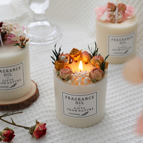eternal flower aromatherapy candle flower series hand gift aromatherapy fragrance candle smokeless fragrance soy wax candle aromatherapy